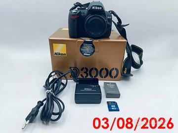 Nikon D3000 solo 12132 scatti!
