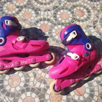 PATTINI ROLLERBLAD OXELO BAMBINA PLAY3 + PROTEZION