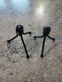 Coppia mini cavalletti treppiedi per fotocamera