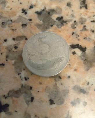Moneta 5 lire
