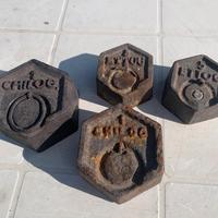 Pesi antichi da collezione