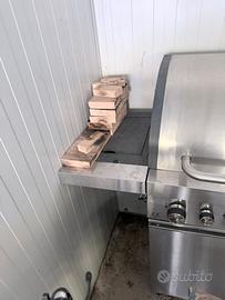 Barbecue k grill 4 fuochi gas piu fornelli