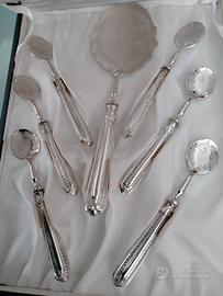 set cucchiaio+ cucchiaini gelato/dolci 