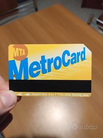 Metrocard New York (Scadenza Agosto '26)