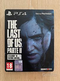 giochi PS4 vari + LAST OF US 2 STEELBOOK oscambio