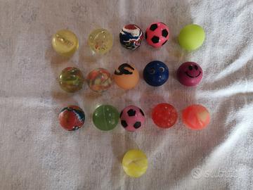 Lotto palline gomma