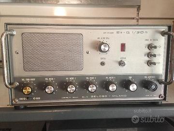 Amplificatore Audio Geloso per ambulanti