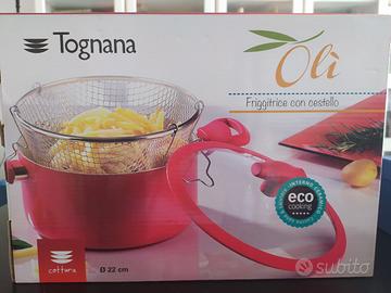 Friggitrice con cestello 22 cm  TOGNANA 