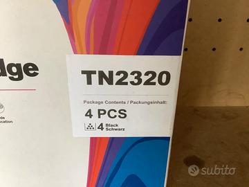 4 x Toner Cartridges Fits for Brother TN2320