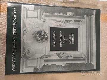 Libro ANTICHE VEDUTE E CARTE GEOGRAFICHE CATALOGO 