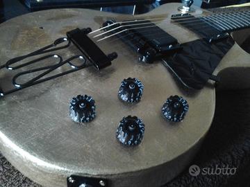 Les paul deluxe gold leaf