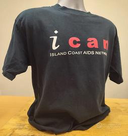 Tshirt nera associazione benefica