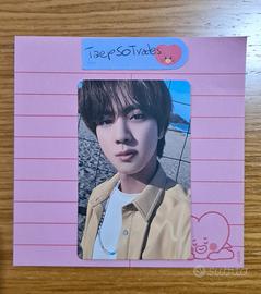 Jin Peach Version Photocard di Butter