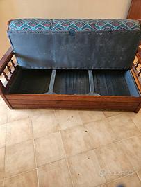 divano in legno 