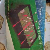 Vintage Mini calcio balilla da tavolo