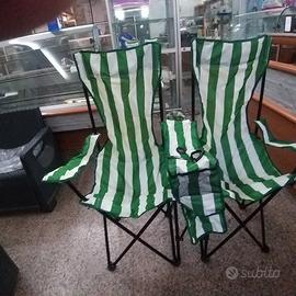 sedie campeggio e giardino