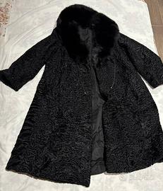 Pelliccia vintage in karakul e visone - Eleganza s