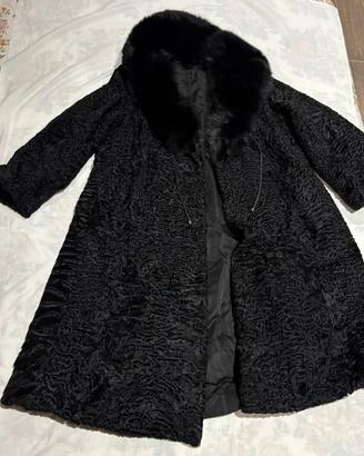 Pelliccia vintage in karakul e visone - Eleganza s