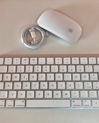 Tastiera Magic Keyboard A1644 + Magic Mouse A1657
