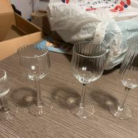 Set bicchieri-Set macedonia