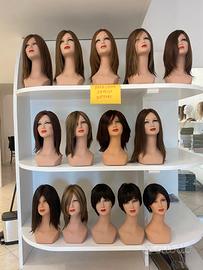 Parrucche capelli  veri naturali nuove