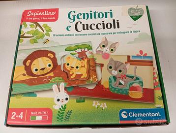 Gioco genitori e cuccioli Clementoni