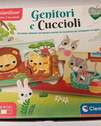 Gioco genitori e cuccioli Clementoni