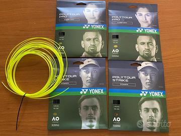 corde da tennis yonex 12m, nuove