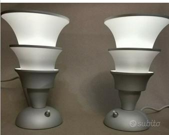 Coppia lampade anni 80 Tronconi collez. Holliwood 