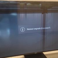 Televisore 55" TCL pannello rotto