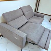 Divano 3 posti con 1 lato reclinabile