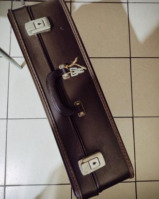 Valigia vintage da arredo 