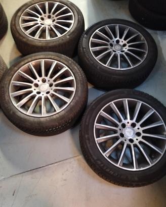 cerchi completi di gomme invernali Michelin diamet
