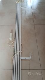 Binario per tende a pannello