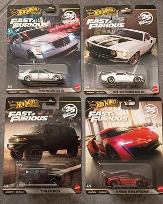 Hot Wheels Fast & Furious 