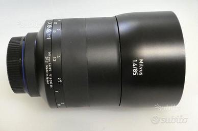 Zeiss milvus 85 1,4 per nikon usato
