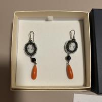 💎 Orecchini Tamassai: Cammeo e del Corallo