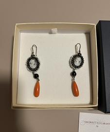 💎 Orecchini Tamassai: Cammeo e del Corallo