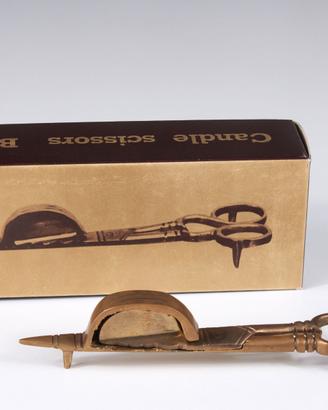 Forbice spegnicandele ottone anni ’50 – Svezia MCM