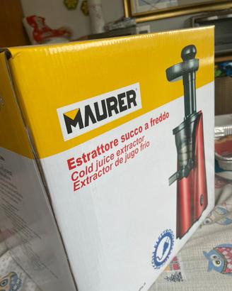 Estrattore succo  a freddo maurer