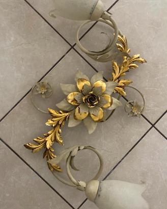 applique foglia oro