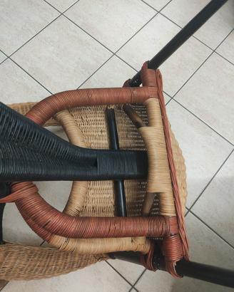 sedie rattan driade
