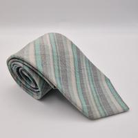 Cravatta Giorgio Armani originale – righe grigio e