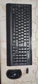 tastiera e mouse wireless
