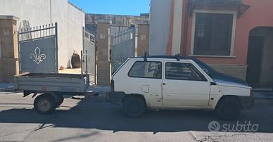 Fiat Panda 1100 e carrello 