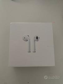 Airpods 1ª originali, con caricatore e  incisione
