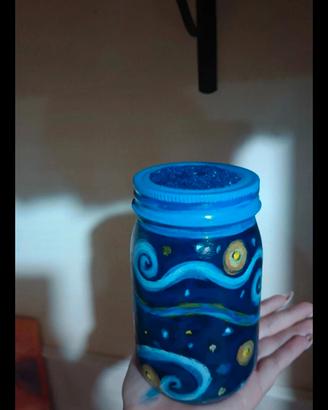 barattolo in vetro Van Gogh 