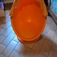IKEA PS LOMSK POLTRONA UOVO GIREVOLE PER BAMBINI