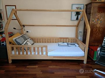 letto in legno Mon Lit Cabane