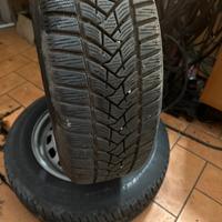 2 gomme 195-65 r15 Dunlop winter sport